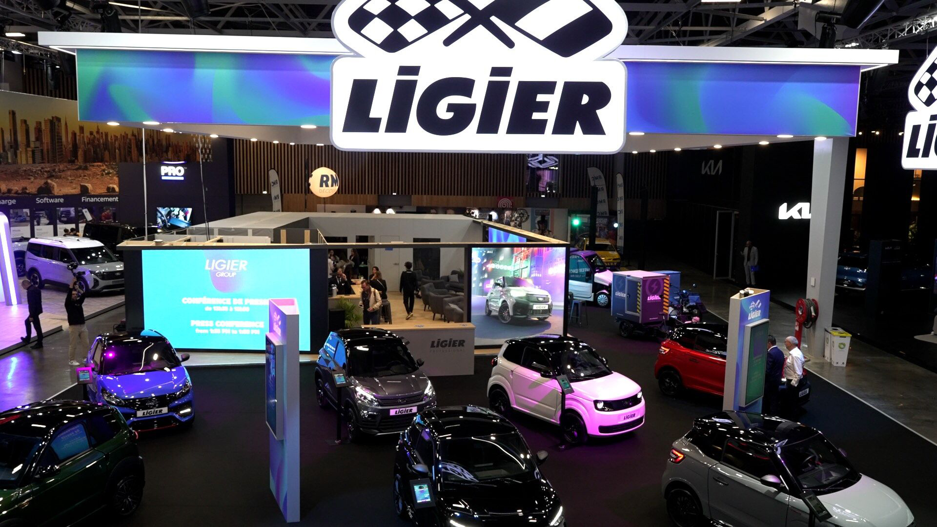 Stand Ligier - Mondial de l'Automobile 2024